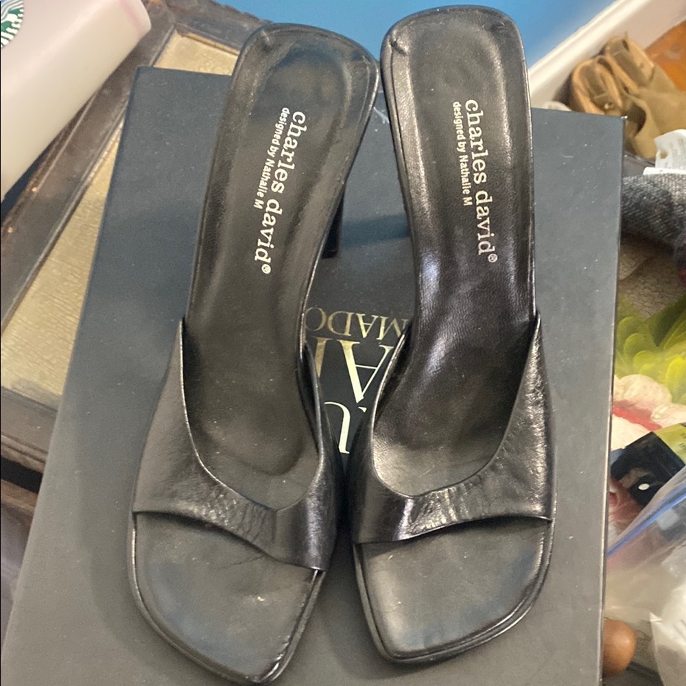 Vintage Charles David Mules